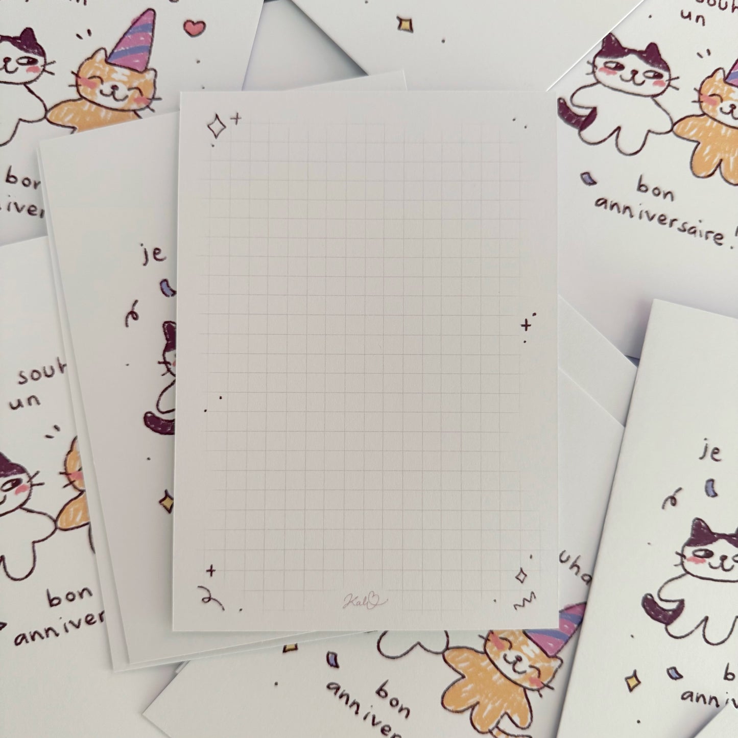 Carte d'anniversaire