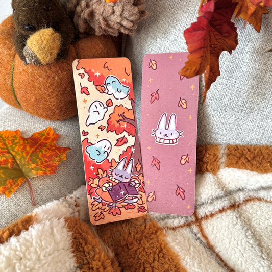 L'aventurier en automne  ~ Marque page