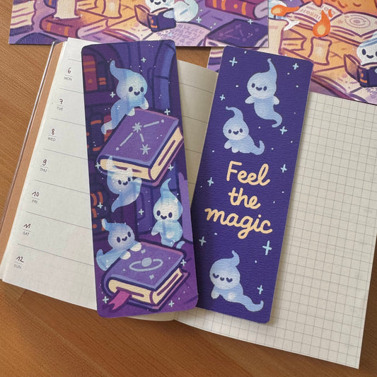 Les petits êtres de la bibliothèque ~ Marque-page
