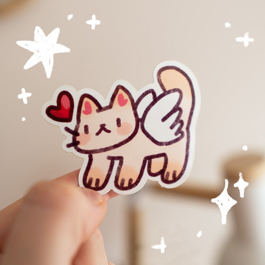 Chat Ange ~ Sticker