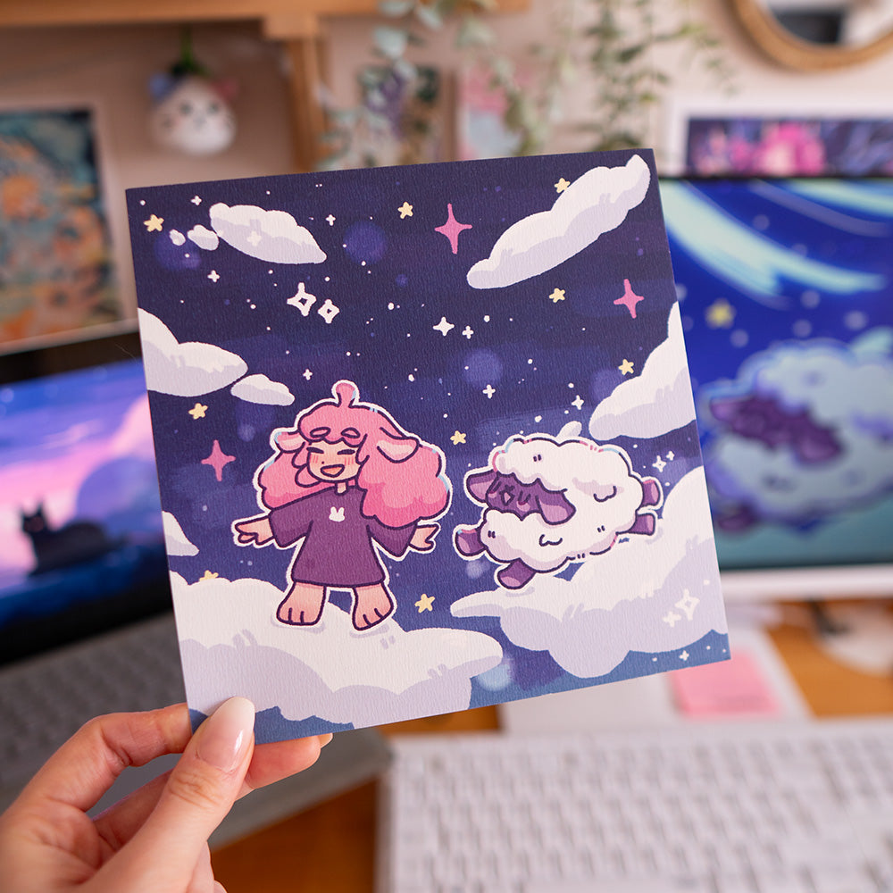 Nouvelle aventure v2 ~ Print carré