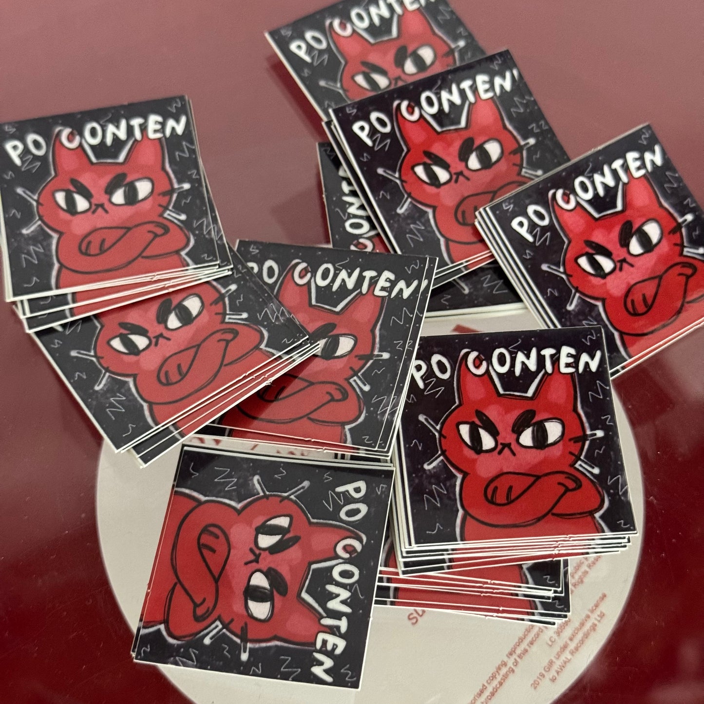 Po conten ~ Sticker