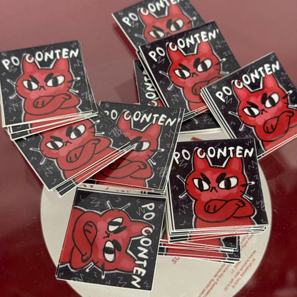 Po conten ~ Sticker