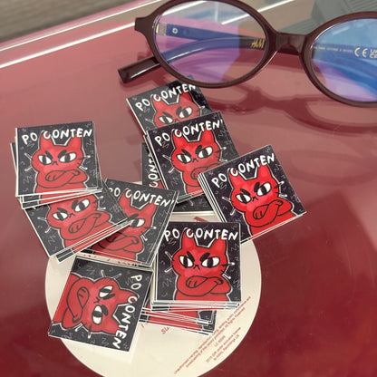 Po conten ~ Sticker