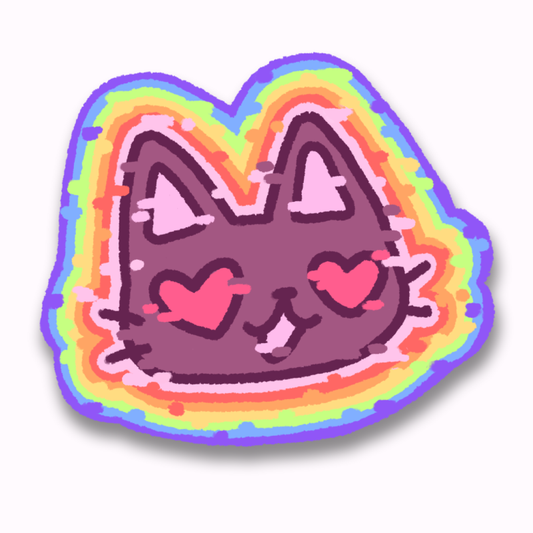 Glitching Love ~ Sticker